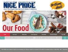 Tablet Screenshot of niceprice-mallorca.com